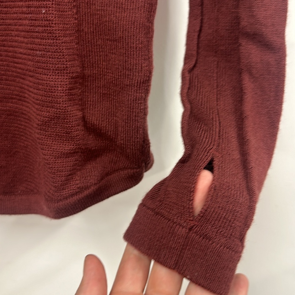 lululemon athletica Burgundy Sweater - Picture 7 of 11